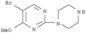 Pyrimidine,5-bromo-4-methoxy-2-(1-piperazinyl)-