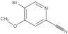 5-Bromo-4-methoxy-2-pyridinecarbonitrile