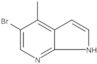 5-Bromo-4-methyl-1H-pyrrolo[2,3-b]pyridine