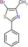 5-bromo-4-methyl-2-phenyl-1,3-thiazole