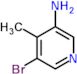 5-bromo-4-methylpyridin-3-amine