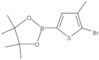 2-(5-Bromo-4-methyl-2-thienyl)-4,4,5,5-tetramethyl-1,3,2-dioxaborolane