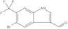 5-Bromo-6-(trifluoromethyl)-1H-indole-3-carboxaldehyde