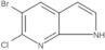 5-Bromo-6-chloro-1H-pyrrolo[2,3-b]pyridine