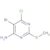 4-Pyrimidinamine, 5-bromo-6-chloro-2-(methylthio)-