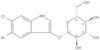 5-Bromo-6-chloro-1H-indol-3-yl β-<span class="text-smallcaps">D</span>-glucopyranoside