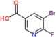 5-bromo-6-fluoro-pyridine-3-carboxylic acid