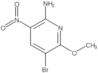 5-Bromo-6-metossi-3-nitro-2-piridinamina