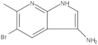 5-Bromo-6-methyl-1H-pyrrolo[2,3-b]pyridin-3-amine