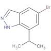 1H-Indazole, 5-bromo-7-(1-methylethyl)-