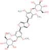 (Tetrahydro-1H,3H-furo[3,4-c]furan-1,4-diyl)bis(2,6-dimethoxy-4,1-phenylene) bis[β-D-glucopyrano...