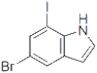 5-Bromo-7-iodo-1H-indole