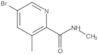 5-Bromo-N,3-dimethyl-2-pyridinecarboxamide
