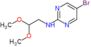 5-bromo-N-(2,2-dimethoxyethyl)pyrimidin-2-amine