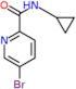 5-bromo-N-cyclopropyl-pyridine-2-carboxamide