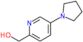 (5-pyrrolidin-1-yl-2-pyridyl)methanol