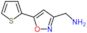 1-[5-(thiophen-2-yl)-1,2-oxazol-3-yl]methanamine
