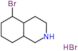 5-bromo-1,2,3,4,4a,5,6,7,8,8a-decahydroisoquinoline hydrobromide