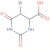 4-Pyrimidinecarboxylic acid, 5-bromohexahydro-2,6-dioxo-