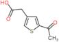 (5-acetylthiophen-3-yl)acetic acid