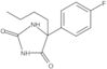 5-Butyl-5-(4-fluorophenyl)-2,4-imidazolidinedione