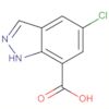 1H-Indazole-7-carboxylic acid, 5-chloro-