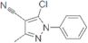 5-Chloro-3-methyl-1-phenyl-1H-pyrazole-4-carbonitrile