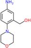 (5-amino-2-morpholino-phenyl)methanol