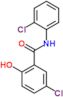 5-chloro-N-(2-chlorophenyl)-2-hydroxybenzamide