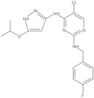 5-Chloro-N<sup>2</sup>-[(4-fluorophenyl)methyl]-N<sup>4</sup>-[5-(1-methylethoxy)-1H-pyrazol-3-yl]…