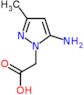 (5-amino-3-methyl-1H-pyrazol-1-yl)acetic acid