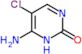 6-amino-5-chloropyrimidin-2(1H)-one