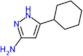 5-cyclohexyl-1H-pyrazol-3-amine