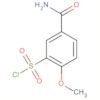 Benzenesulfonyl chloride, 5-(aminocarbonyl)-2-methoxy-