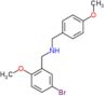 1-(5-bromo-2-methoxyphenyl)-N-(4-methoxybenzyl)methanamine