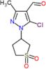 5-chloro-1-(1,1-dioxidotetrahydrothiophen-3-yl)-3-methyl-1H-pyrazole-4-carbaldehyde