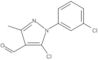 5-Chloro-1-(3-chlorophenyl)-3-methyl-1H-pyrazole-4-carboxaldehyde