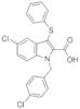 5-CHLORO-1-[(4-CHLOROPHENYL)METHYL]-3-(PHENYLTHIO)-1H-INDOLE-2-CARBOXYLIC ACID