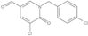 5-Chloro-1-[(4-chlorophenyl)methyl]-1,6-dihydro-6-oxo-3-pyridinecarboxaldehyde