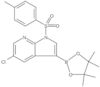 5-Chloro-1-[(4-methylphenyl)sulfonyl]-3-(4,4,5,5-tetramethyl-1,3,2-dioxaborolan-2-yl)-1H-pyrrolo...