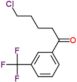 5-chloro-1-[3-(trifluoromethyl)phenyl]pentan-1-one