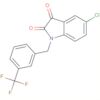 1H-Indole-2,3-dione, 5-chloro-1-[[3-(trifluoromethyl)phenyl]methyl]-