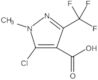 5-chloro-1-methyl-3-(trifluoromethyl)-1H-pyrazole-4-carboxylic acid