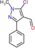 5-chloro-1-methyl-3-phenyl-1H-pyrazole-4-carbaldehyde