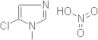 1H-Imidazole, 5-chloro-1-methyl-, nitrate (1:1)