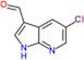 5-chloro-1H-pyrrolo[2,3-b]pyridine-3-carbaldehyde