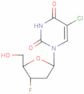 5-CHLORO-2',3'-DIDEOXY-3'-FLUORO-URIDINE