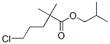 Acido pentanoico, 5-cloro-2,2-dimetil-, estere 2-metilpropilico