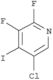 Pyridine,5-chloro-2,3-difluoro-4-iodo-