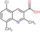 5-chloro-2,8-dimethyl-quinoline-3-carboxylic acid